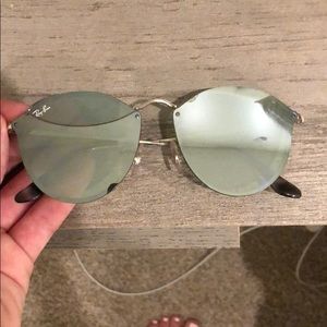 Reflective Ray ban sunglasses
